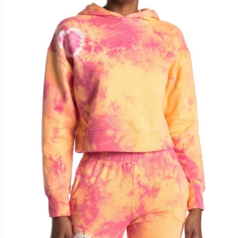 Frankies bikini‎ tie dye hoodie women’s size m